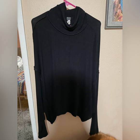 We The Free Tops - We the Free Black Dolman Long Sleeve Top